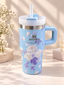 Stanley Blue Floral Tumbler