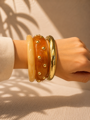 Midnight Gold Bangles