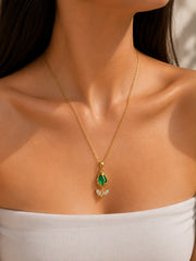 Green Dimond Necklace