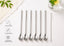Metal straw & spoon