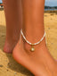 Anklet | White Shell Charm