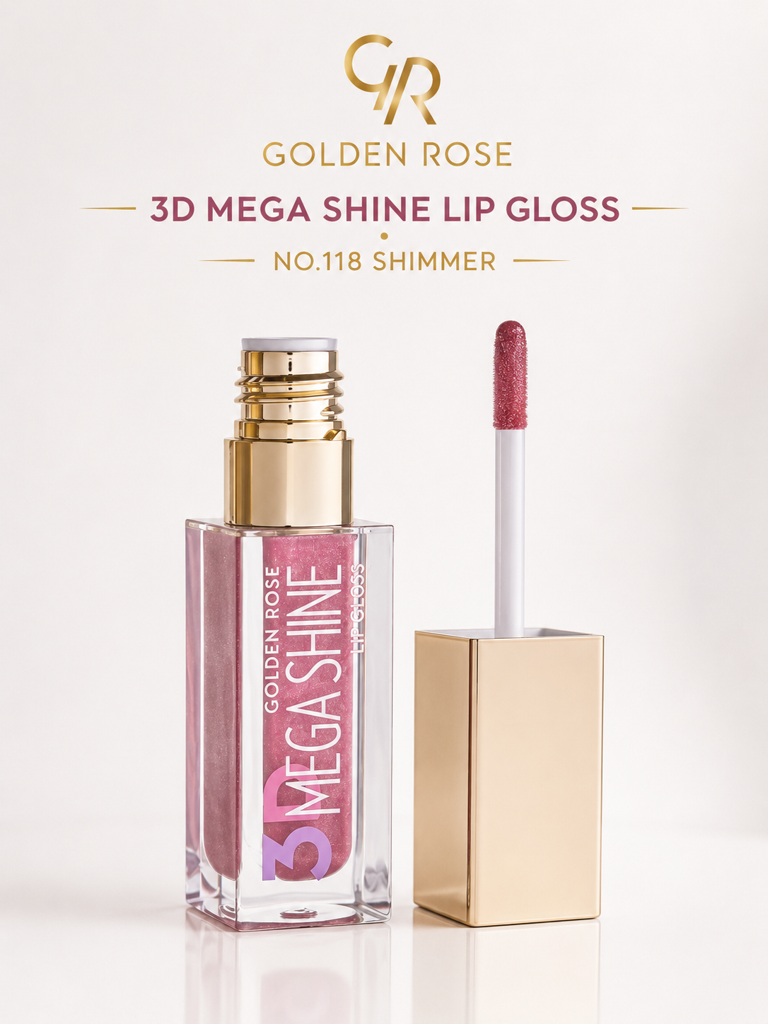Golden Rose lipgloss maga shine
