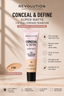 Revolutions super matte 2 in 1 full coverage foundation