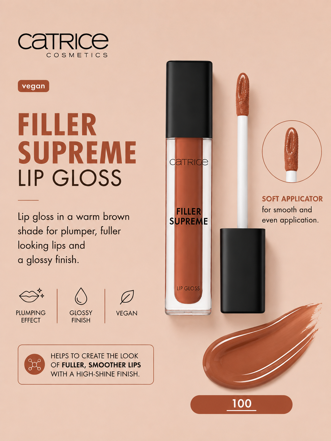 Catrice 
Filler Supreme Lip Gloss