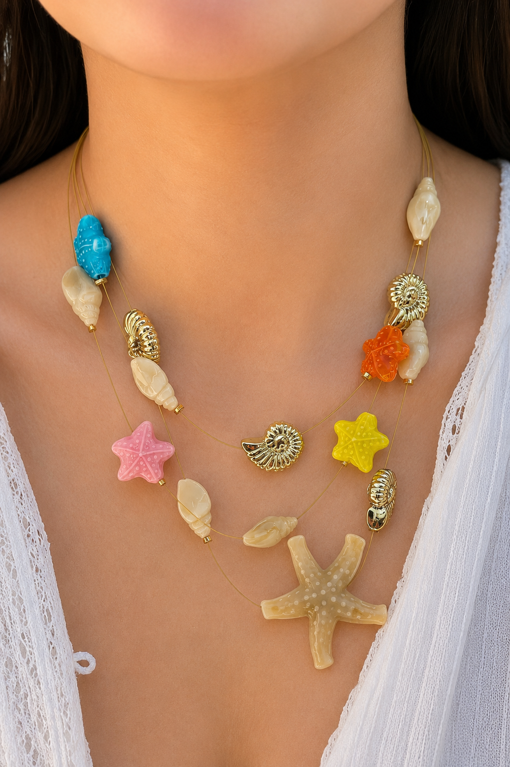 Beach Stars Necklace
