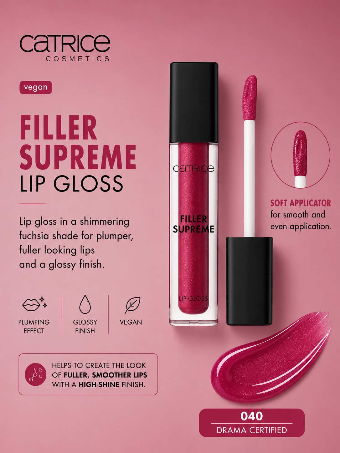 Catrice 
Filler Supreme Lip Gloss