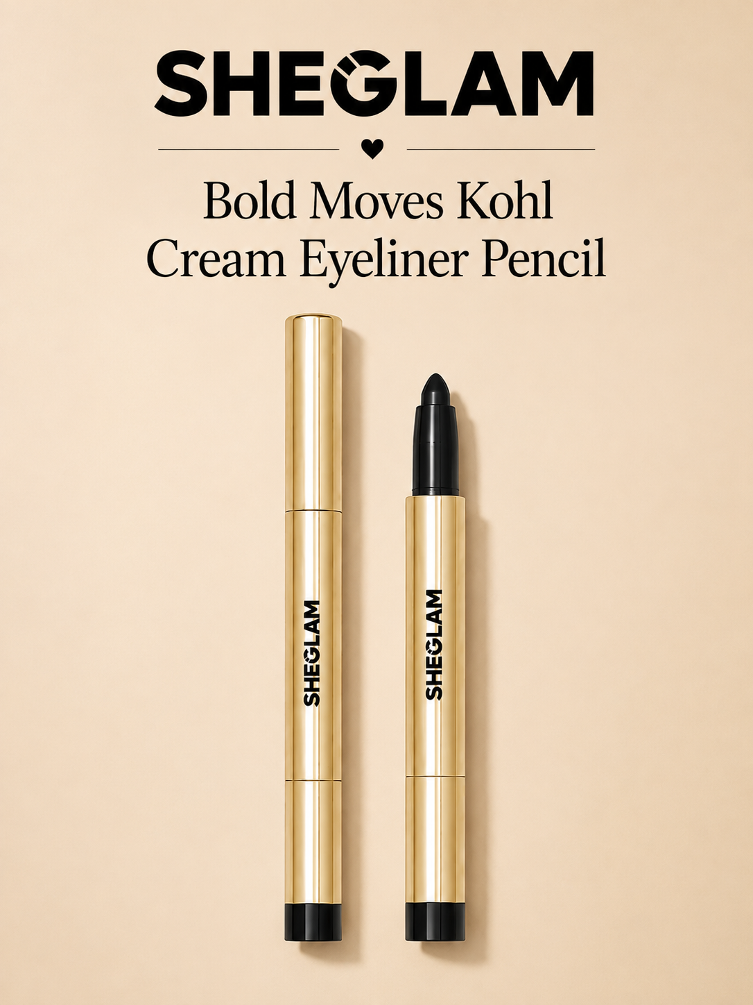 SHEGLAM Bold Moves Kohl Cream Eyeliner Pencil