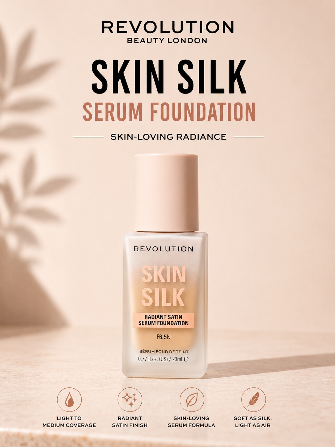 Revolutions skin silk foundation
