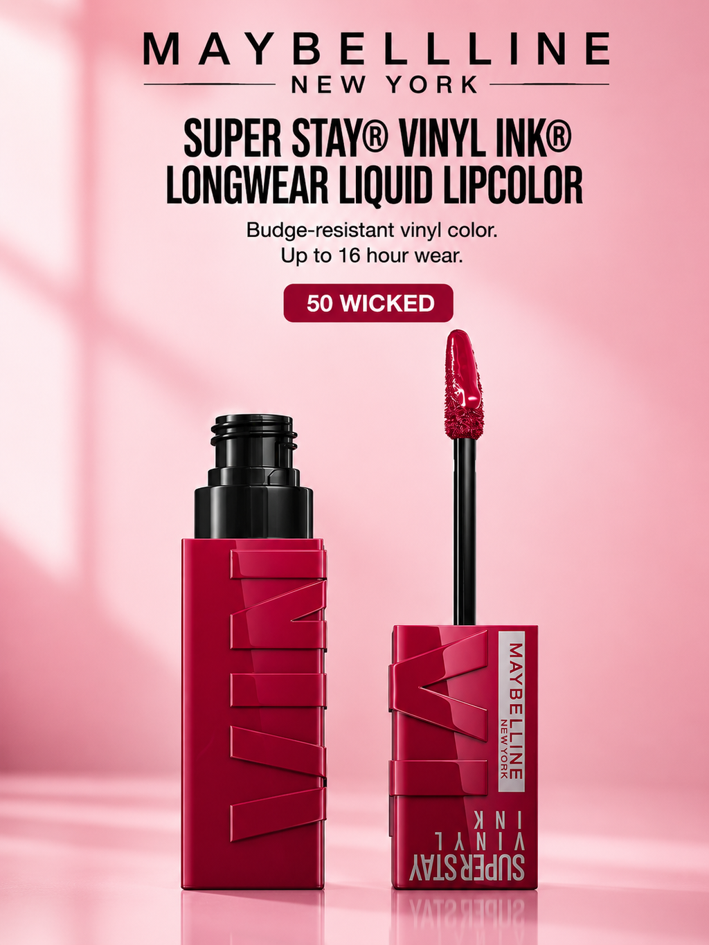 Maybelline super stay vinyl ink