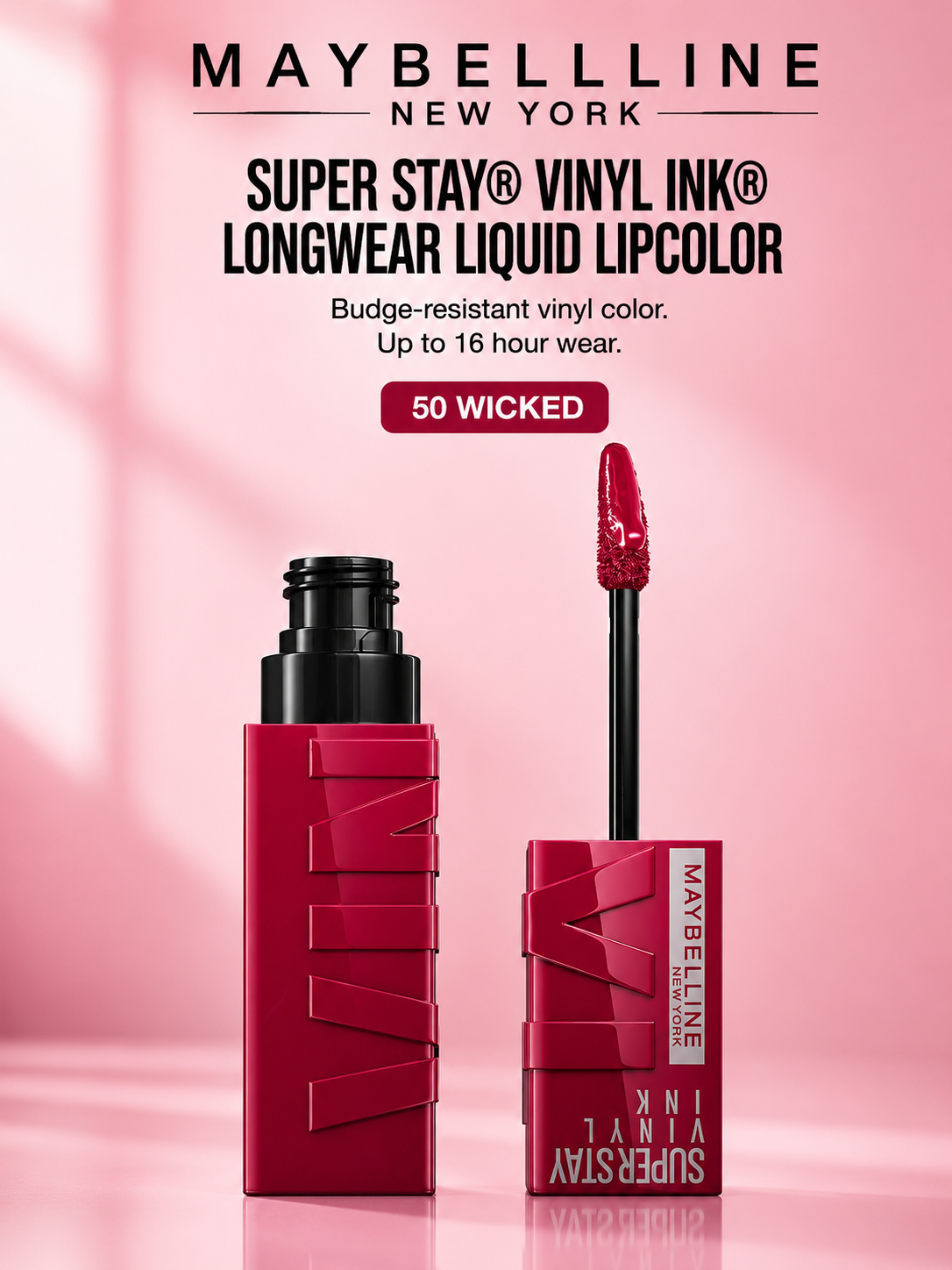 Maybelline super stay vinyl ink