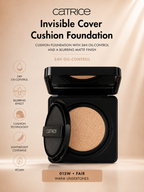 Catrice 
Invisible Cover Cushion Foundation