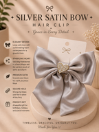 Silver Pearl Bow