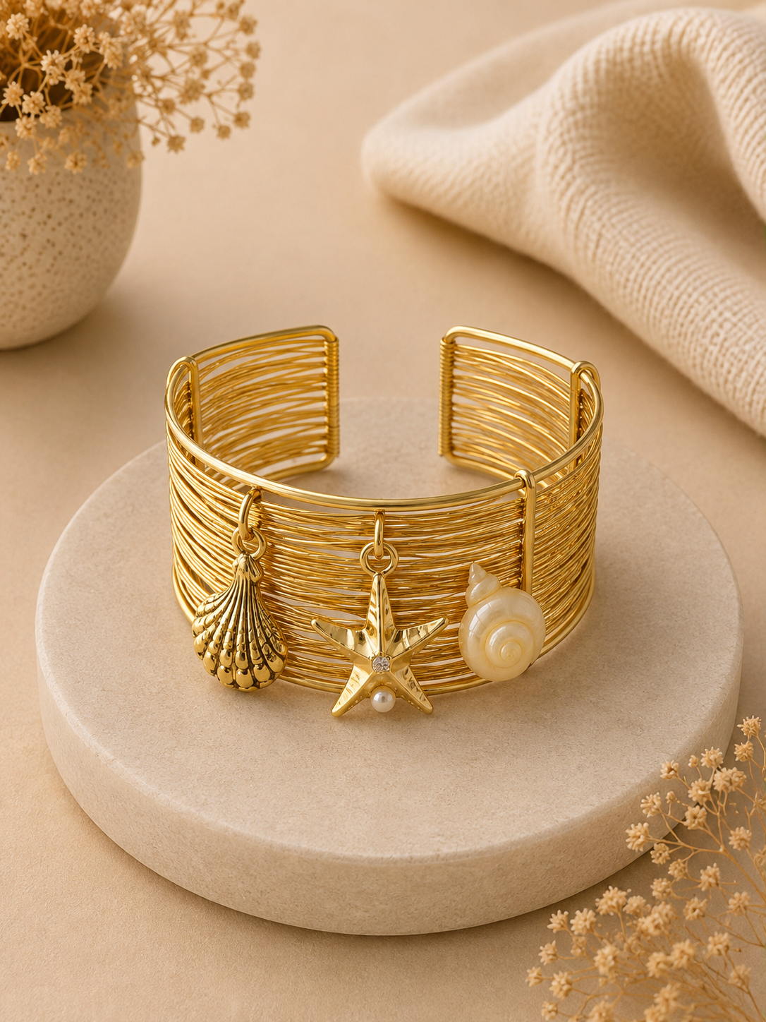 Ocean Whisper Cuff