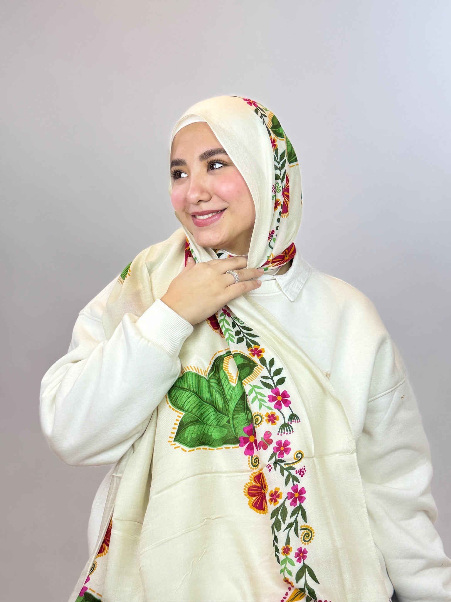 طرحة مودال مشجر