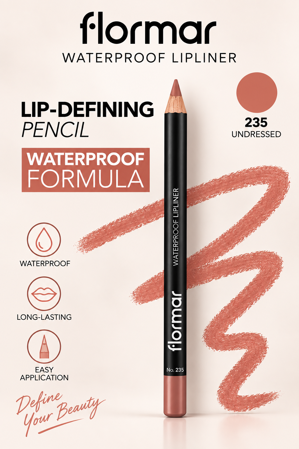 Flormar Waterproof Lipliner