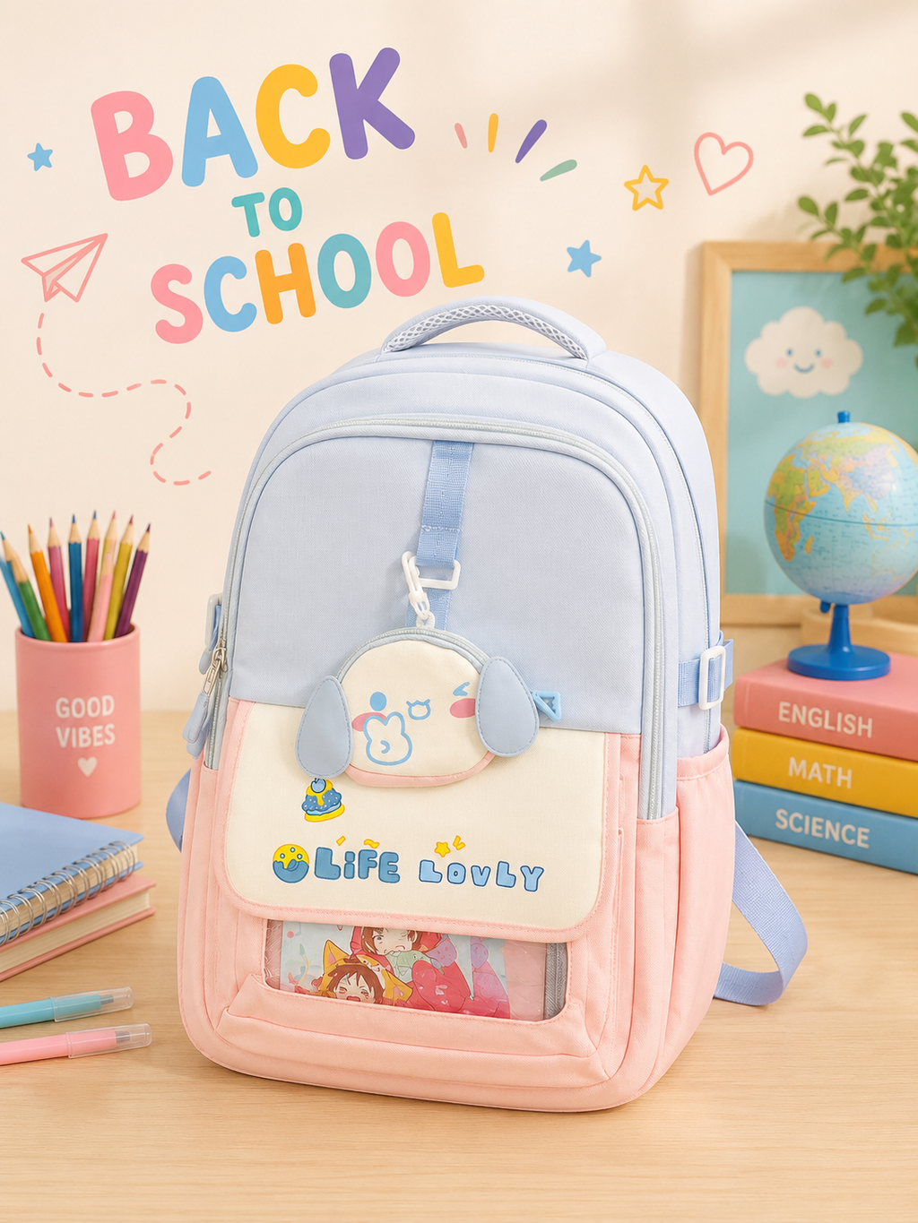 Lovely School Backpack