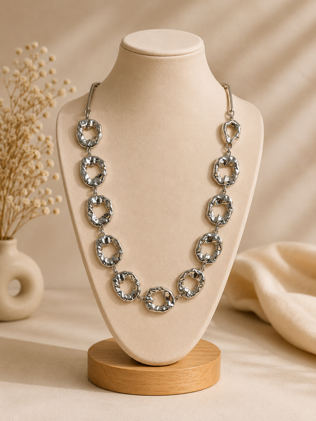 Liquid Silver Necklace