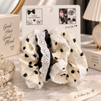 Lace Ruffle Scrunchies 🎀