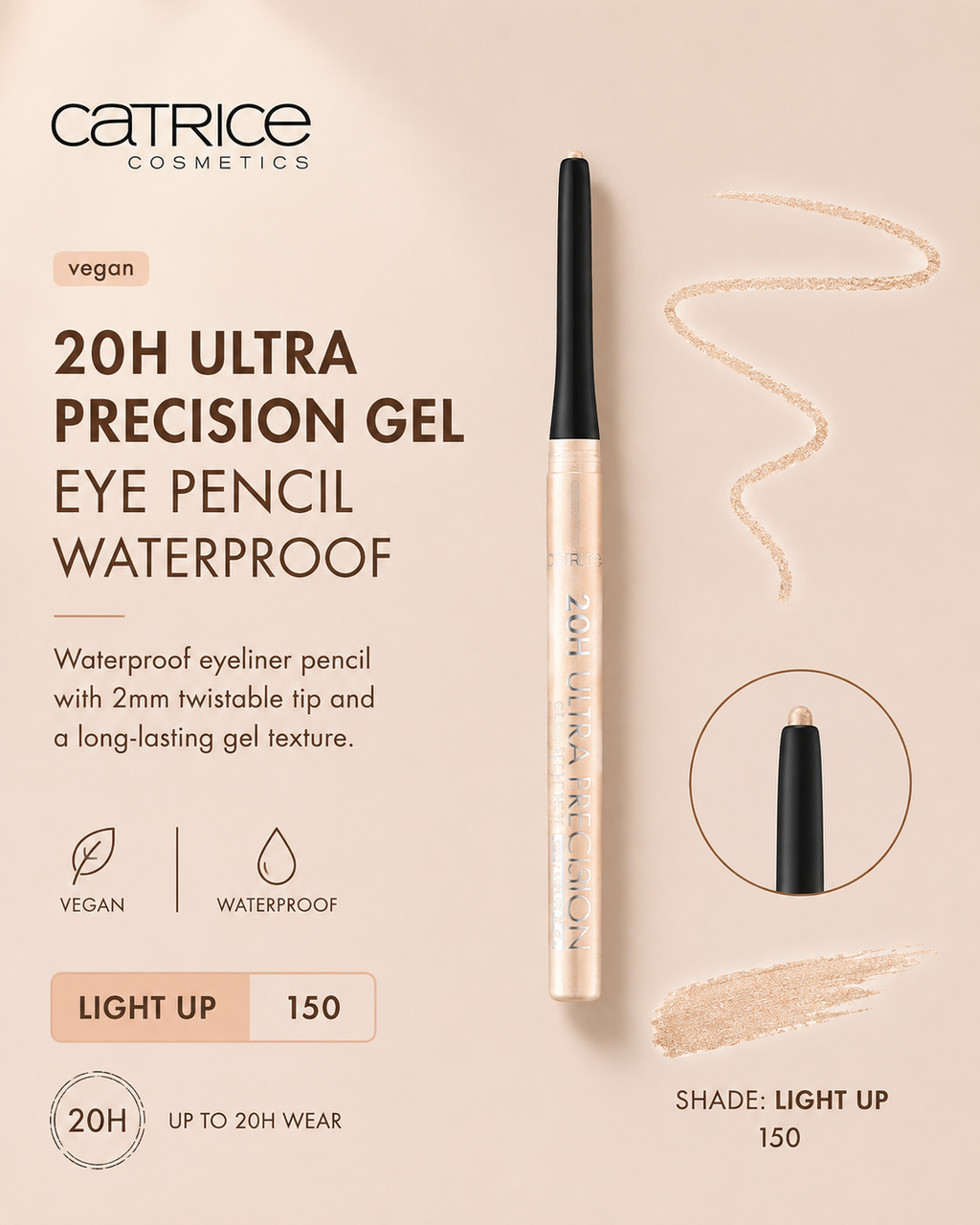 Catrice 
20H Ultra Precision Gel Eye Pencil Waterproof