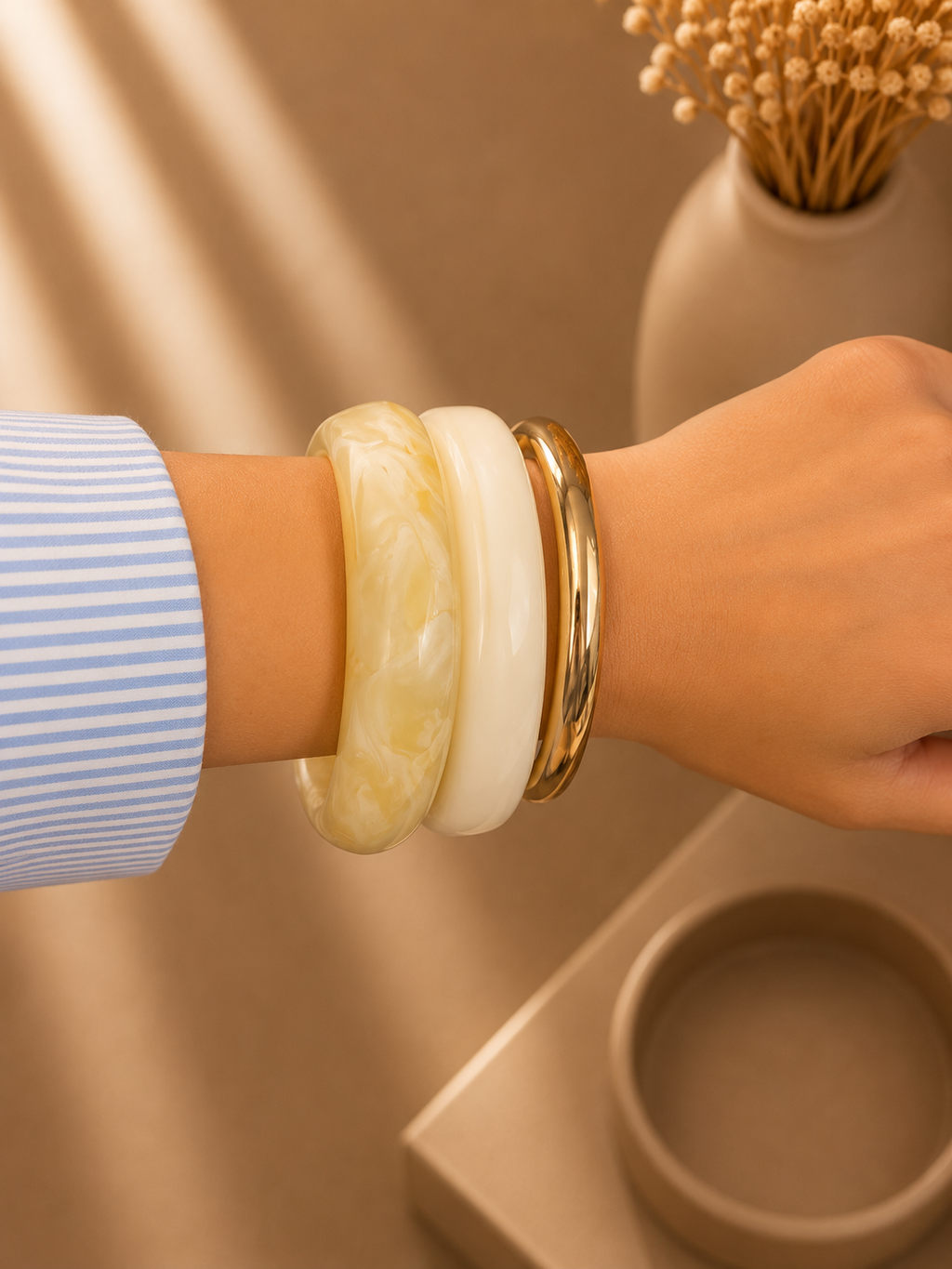 Blue Night Bangles