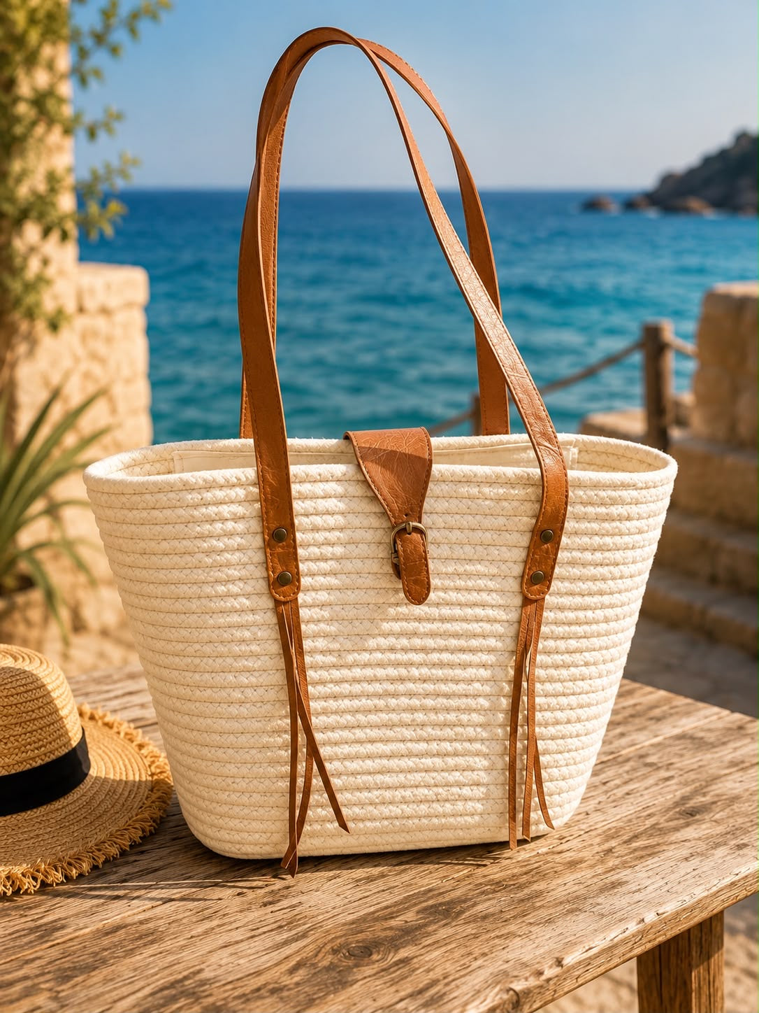 Ivory Breeze Tote Bag Secondary image