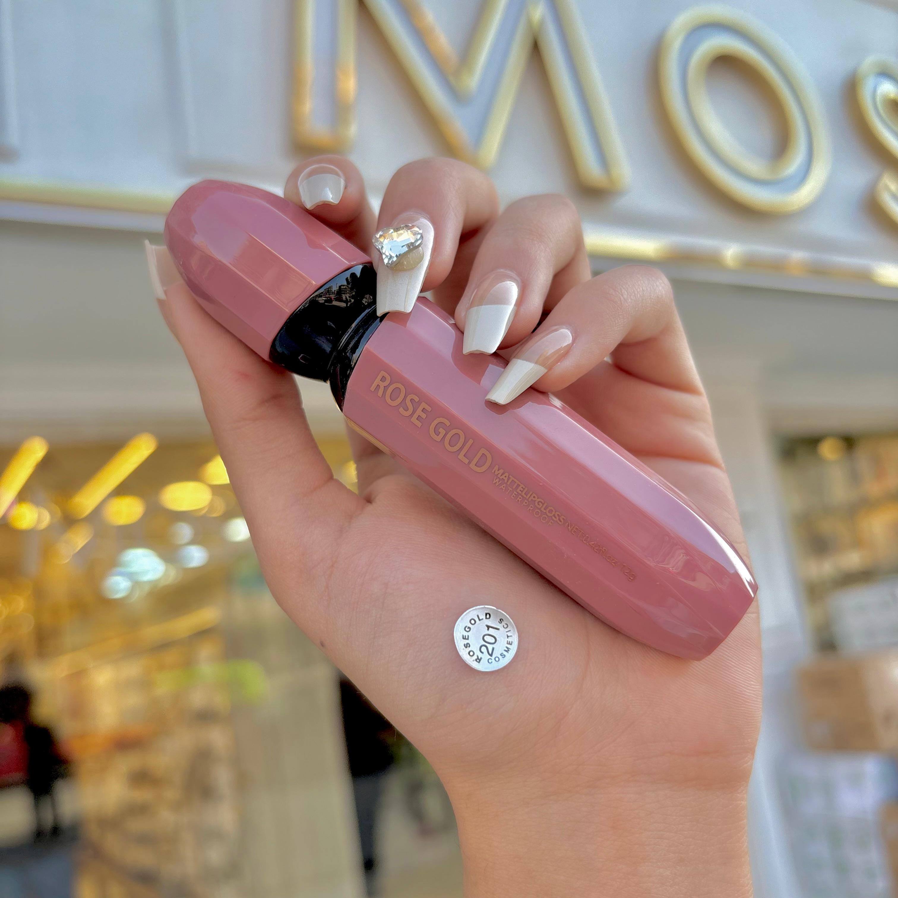 Rose Gold Liquid Lipstick - روج سائل روز جولد