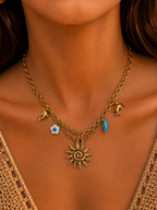 Sun rise necklace | Accessories