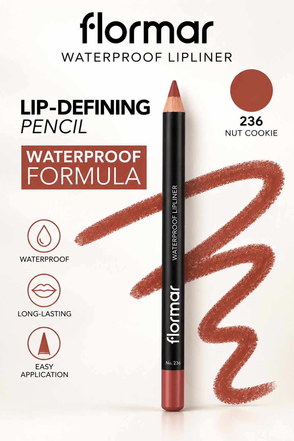 Flormar Waterproof Lipliner