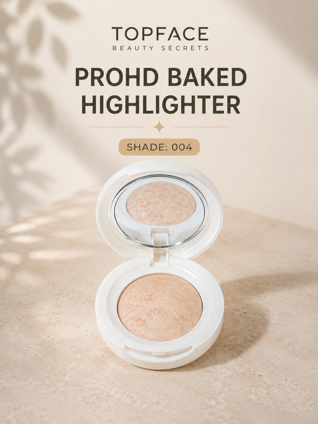 Topface prohd natural Glow Baked highlighter Main image