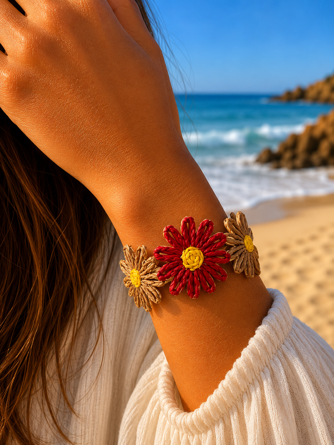 Beach Flower Bracelet