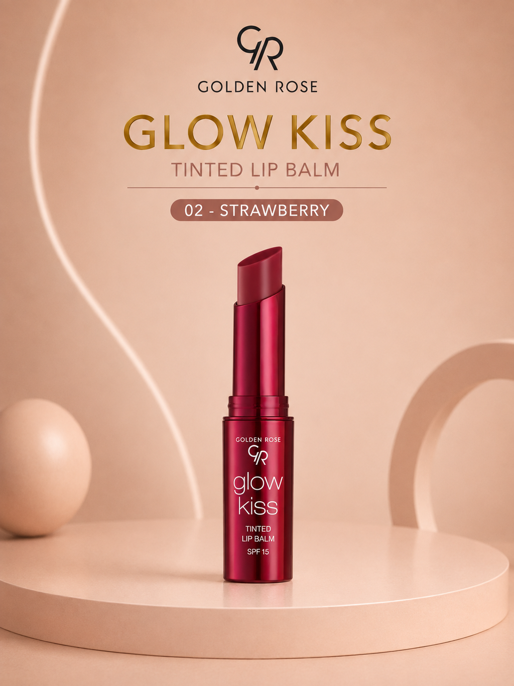 Golden Rose lip balm