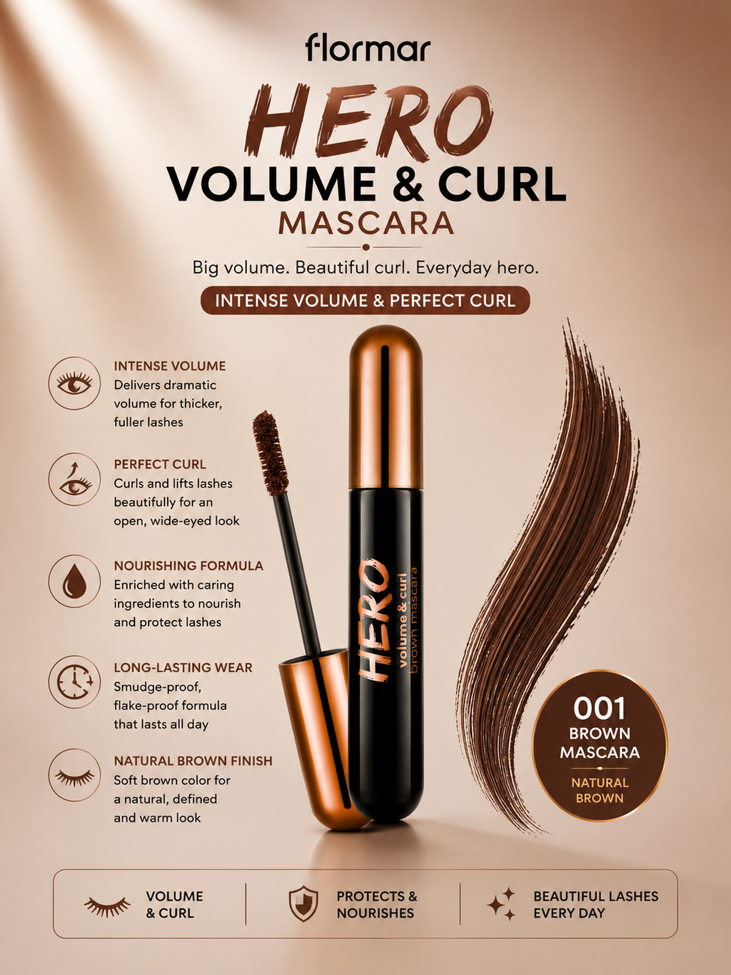 Hero Volume & Curl Mascara