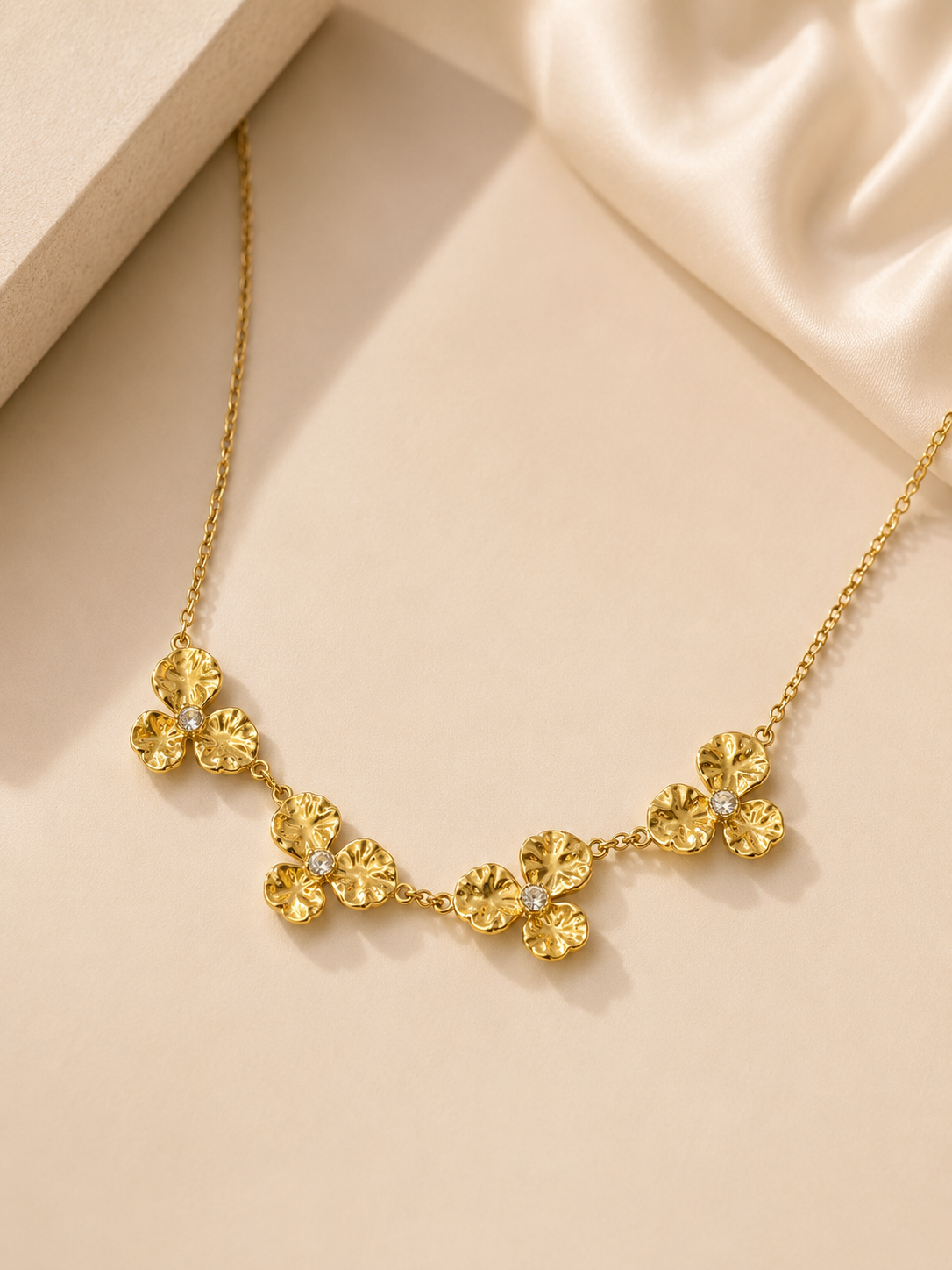 Golden Bloom Necklace