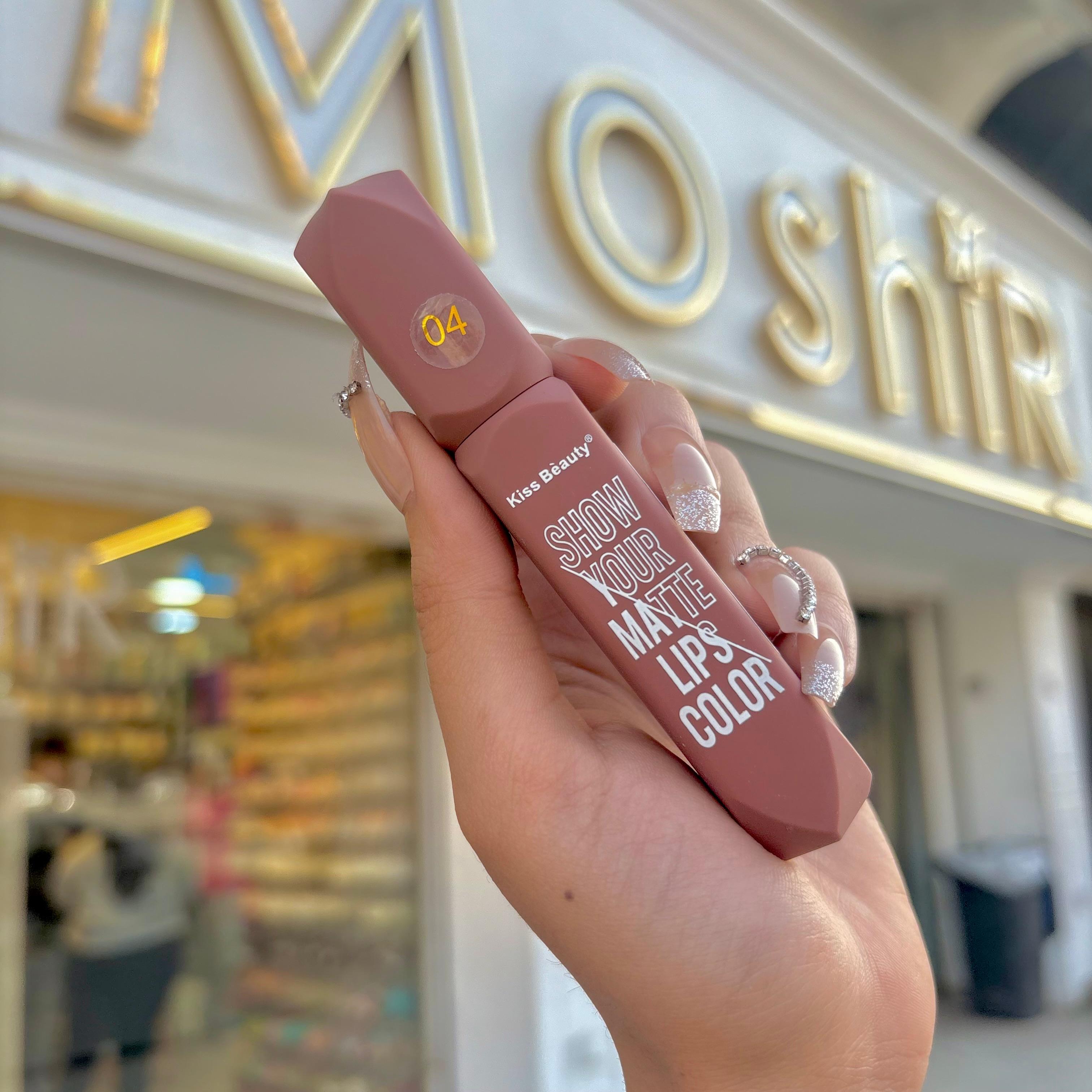 Kiss Beauty Liquid Lipstick -روج سائل كيس بيوتي