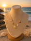 Beach sun necklace