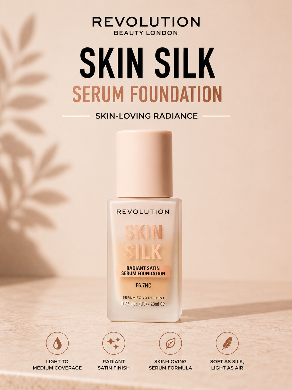 Revolutions skin silk foundation