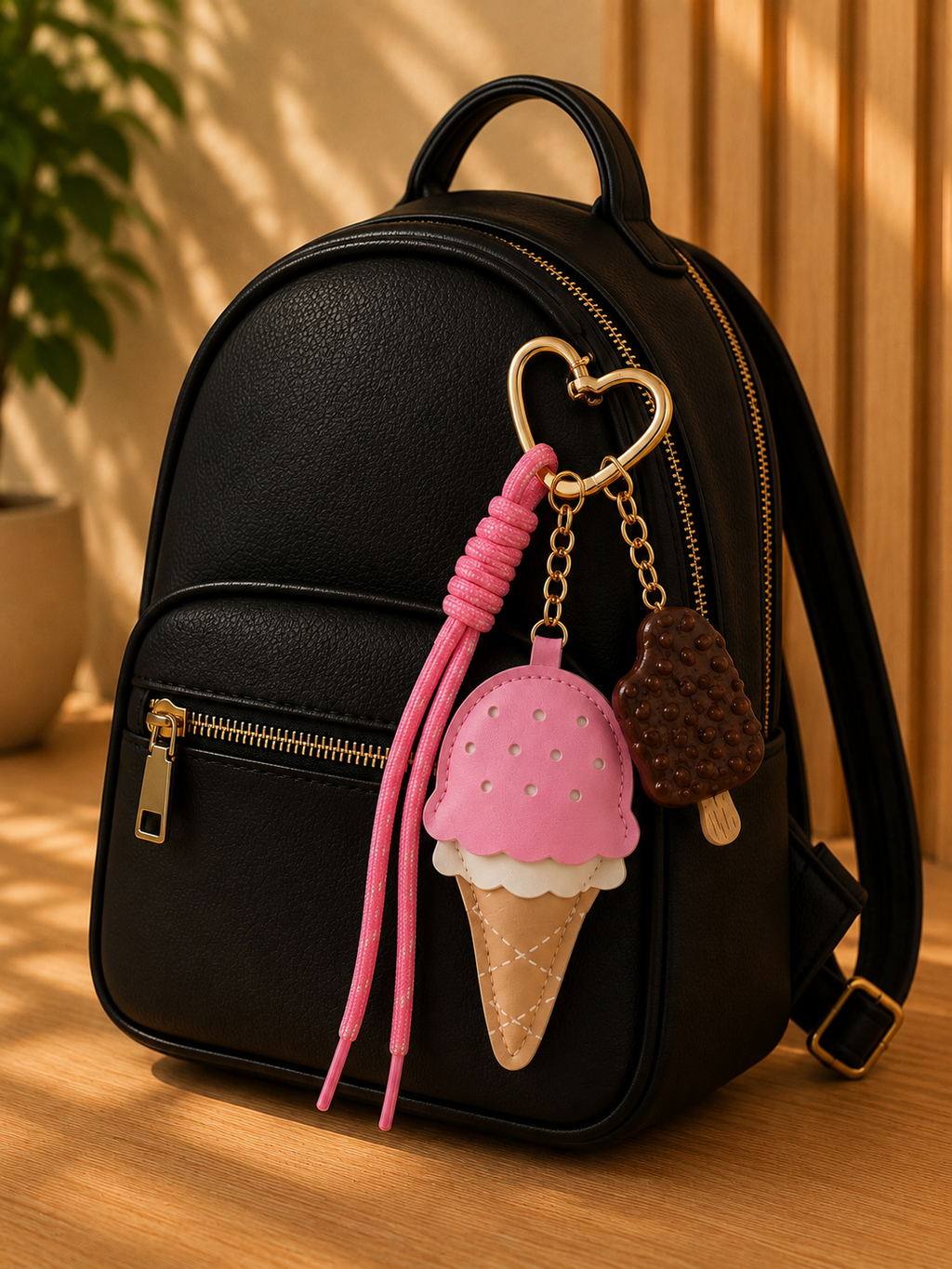 Ice Cream Bag Charm