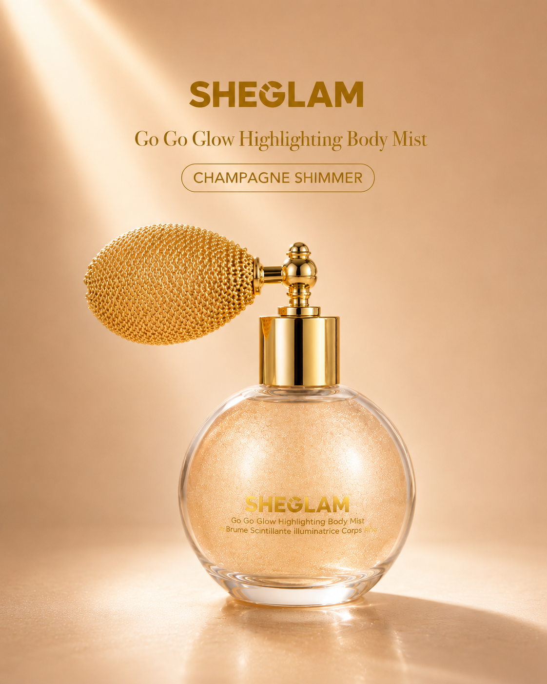 SHEGLAM Go Go Glow Highlighting Body Mist صورة ثانوية