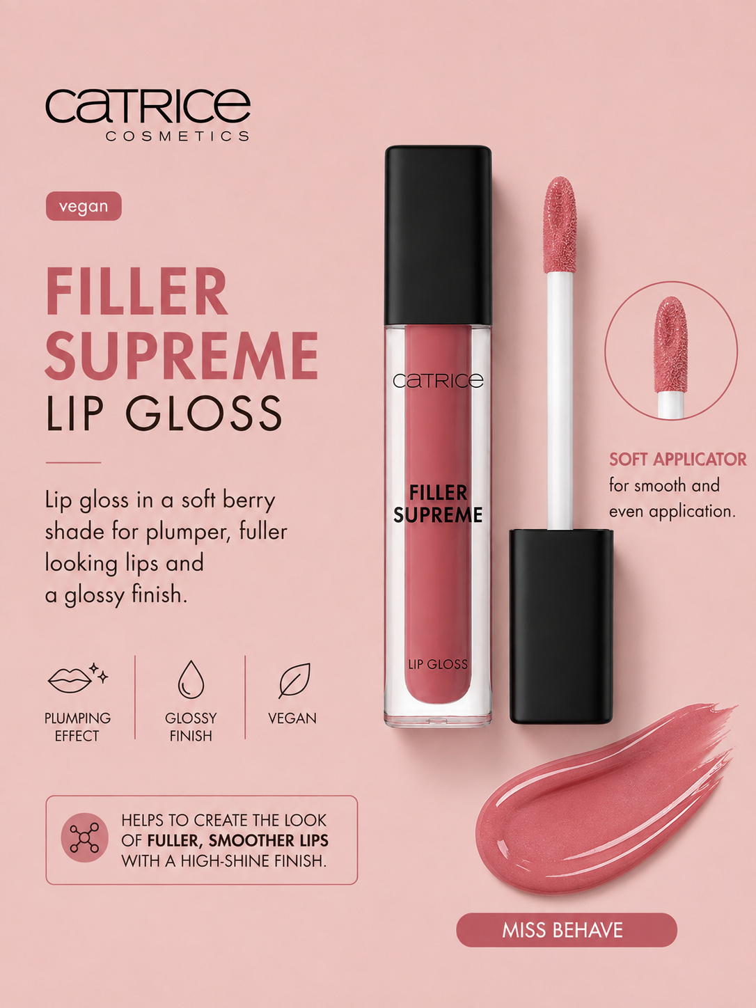Catrice 
Filler Supreme Lip Gloss