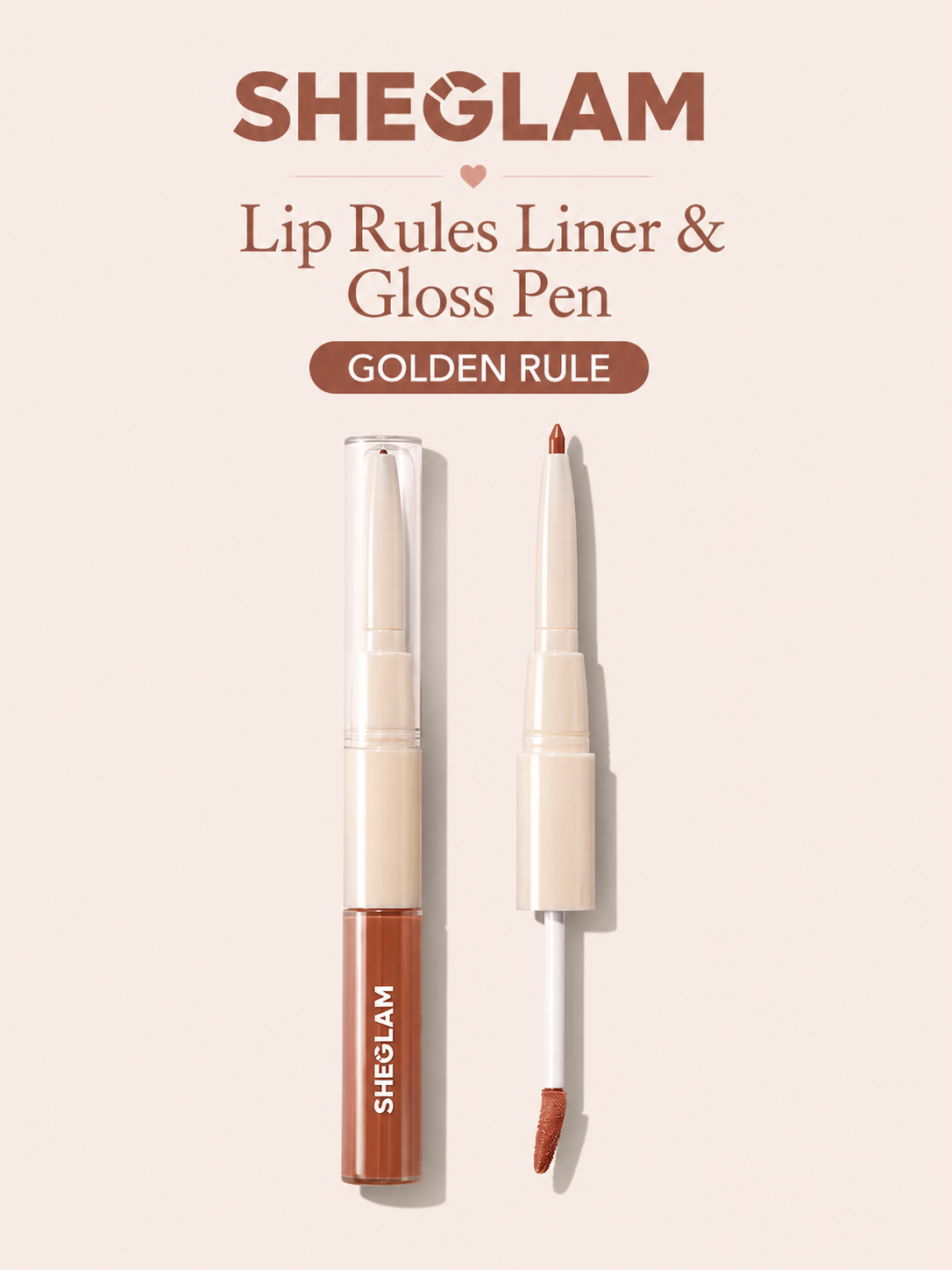 SHEGLAM Lip Rules Liner & Gloss Pen
