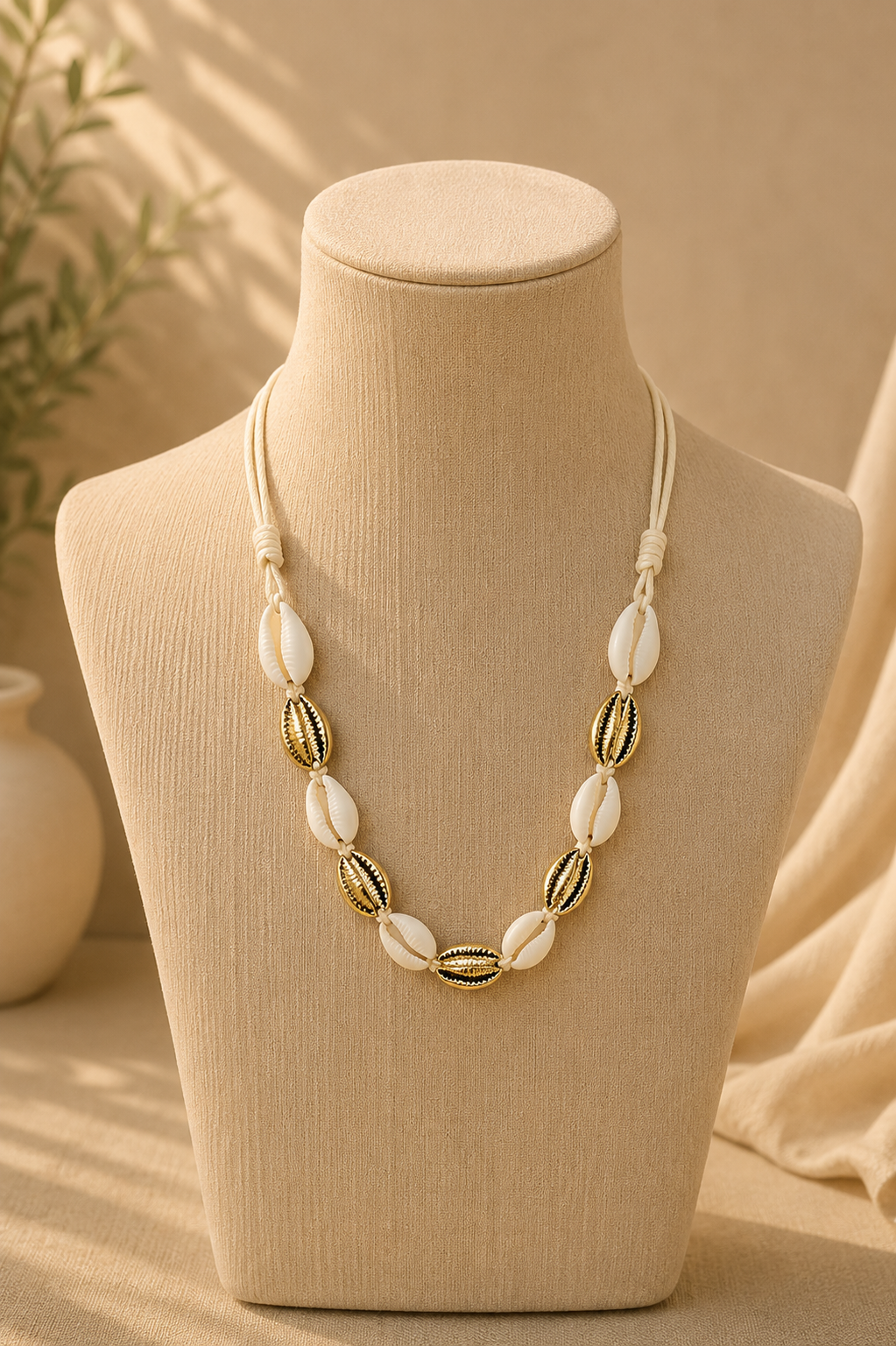 Necklace | Golden Tie Secondary image