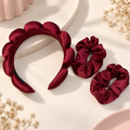Satin Bloom Hair Set 🌸
