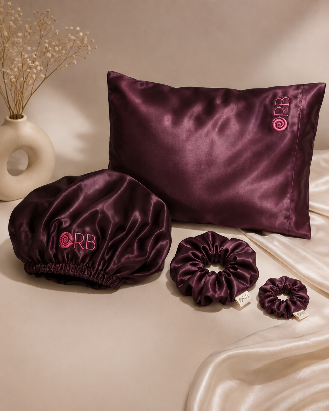 Midnight Satin Set Main image