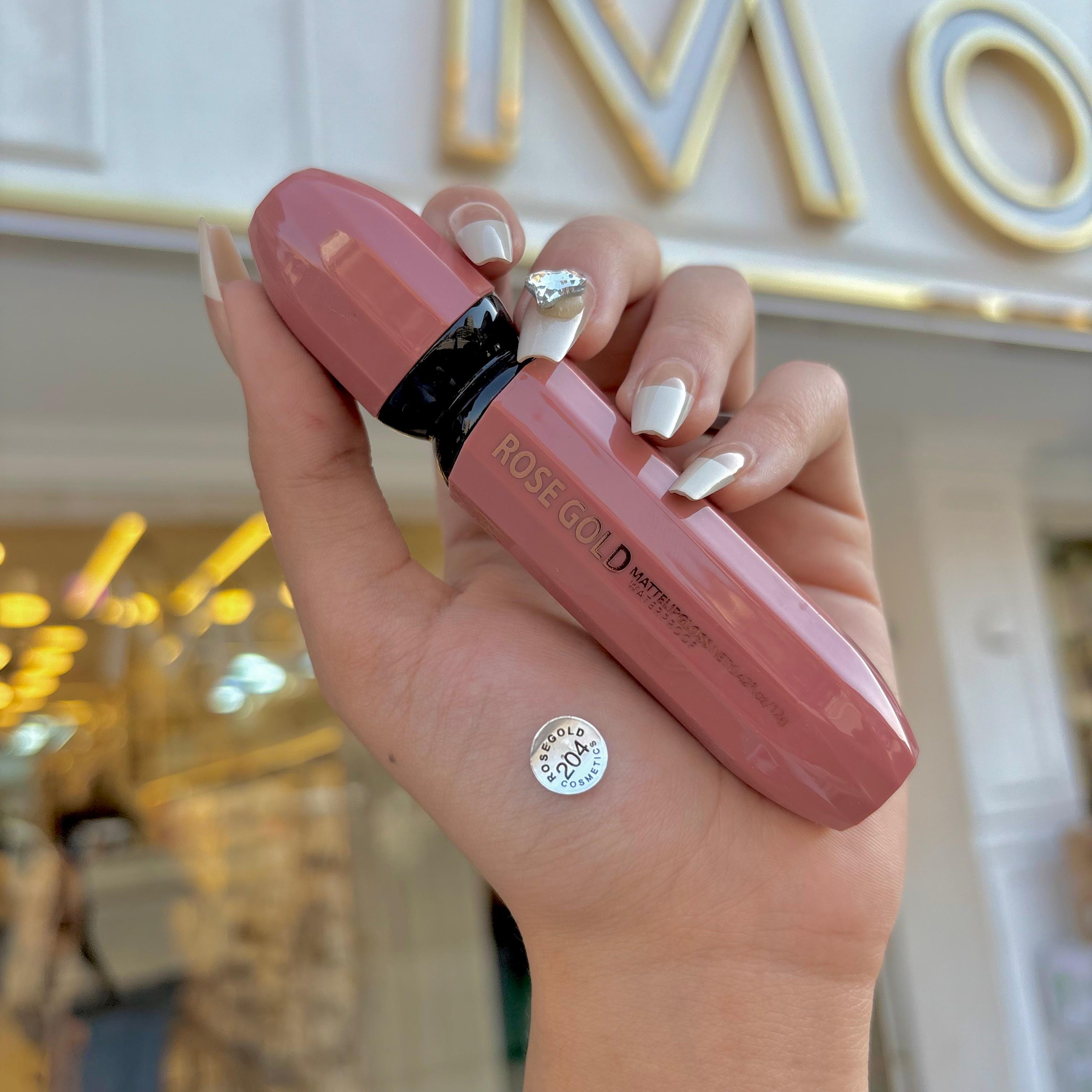 Rose Gold Liquid Lipstick - روج سائل روز جولد