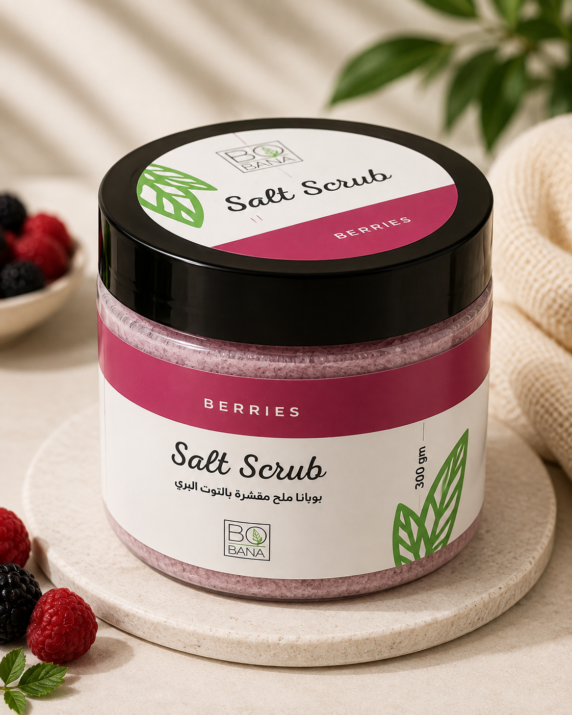 Bo bana salt scrub
