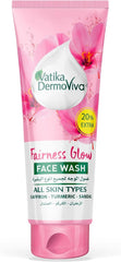 غسول الوجه لتفتيح البشرة من فاتيكا ديرموفيفا  | بتركيبة الزعفران والكركم وخشب الصندل-vatika 50ml