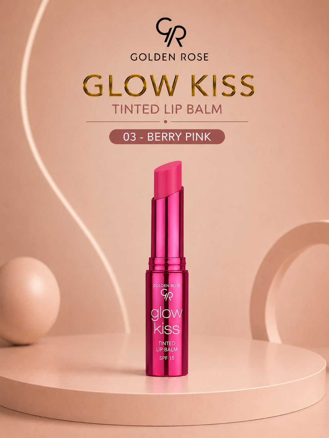 Golden Rose lip balm