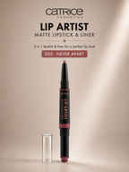 Catrice 
Lip Artist Matte Lipstick & Liner