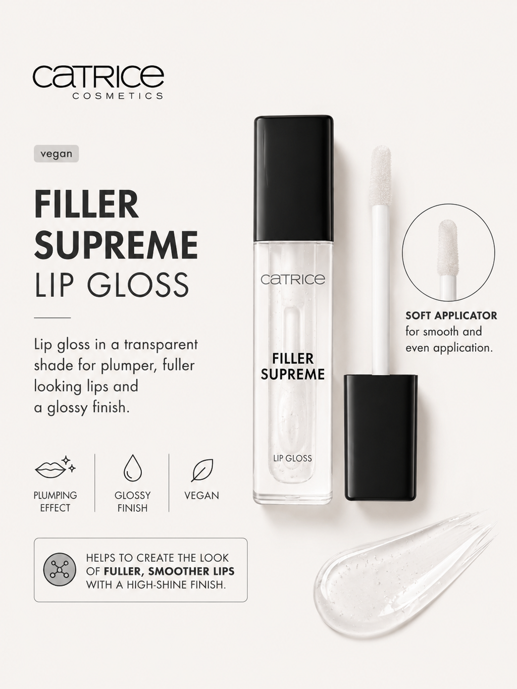 Catrice 
Filler Supreme Lip Gloss