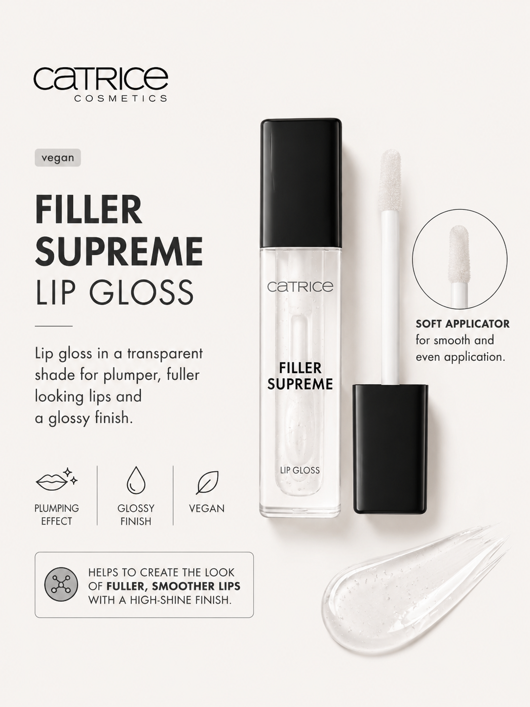 Catrice 
Filler Supreme Lip Gloss